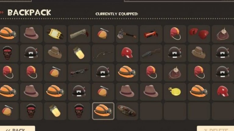 Team Fortress 2 е една от игрите на Valve, чиято икономика е базирана на размяна на предмети между играчите, а различните шапки са сред най-ценните предмети в нея