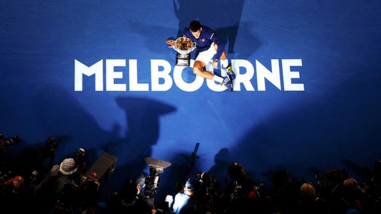 31 януари. Мелбърн. Новак Джокович с шестата си титла от Australian Open.