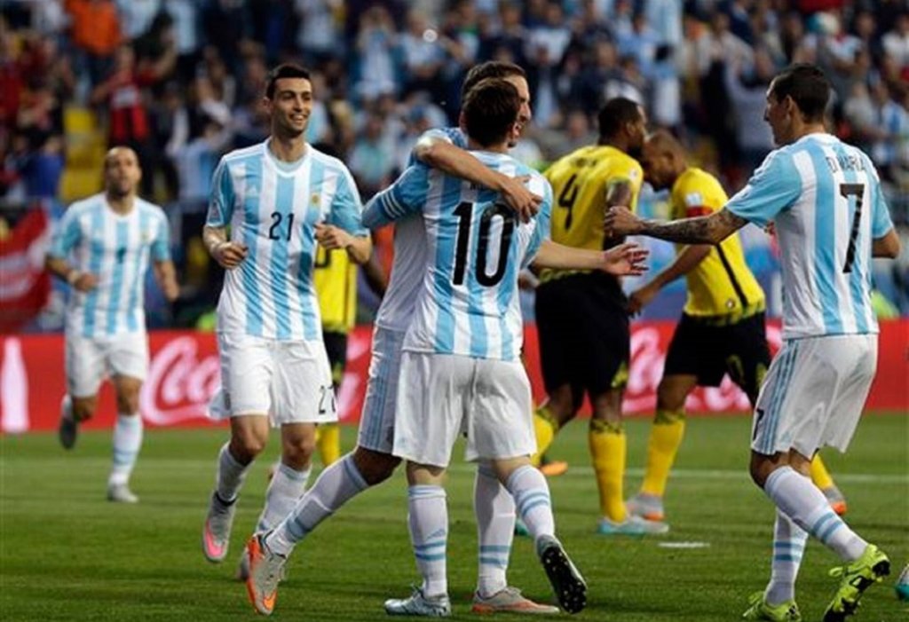 412Chile Soccer Copa America Argentina Jamaica