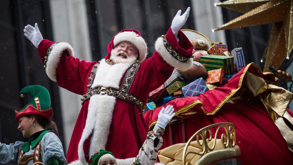 Annual Macy's Thanksgiving Day Parade Delights Spectators In NYC