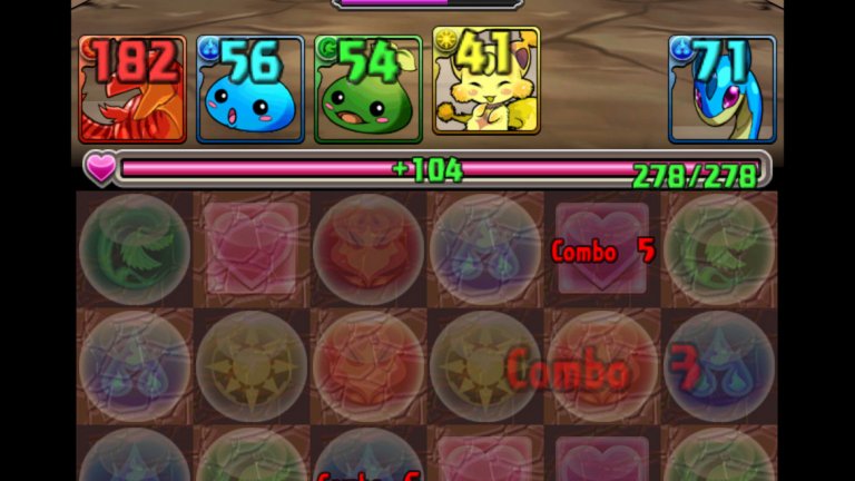 Puzzle & Dragons (безплатна, iOS/Android)
Puzzle & Dragons на практика е комбинация от две механики: вземете пъзелите на Candy Crush и добавете към тях джобните чудовища на Pokemon. С влияния като тези, не е изненада, че крайният резултат е изключително сполучлив. Това е една игра, която може да се хареса на всяка аудитория. Едновременно е достатъчно лесна, за да може да се играе от всеки, но и достатъчно трудна, че онези, които търсят предизвикателство, да го открият. Освен това, Puzzle & Dragons е първата в света мобилна игра, която достигна един милиард долара приходи. А това означава, че доста хора харесват предлаганото от нея.