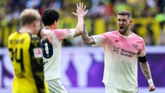 Леверкузен победи Дортмунд и поднесе титлата на Байерн