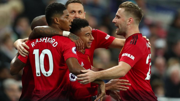 Юнайтед нанесе удара си в края на полувремето, а след почивката Де Хеа запази мрежата на отбора суха