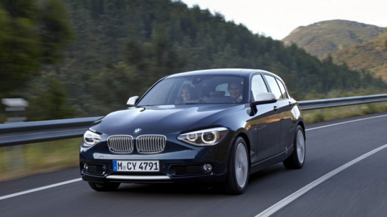 BMW 1-а серия се предлага с три дизелови и два бензинови двигатели
