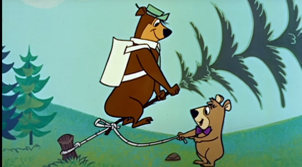 "Yogi Bear/ ”Мечето Йоги”

Това е вторият голям пробив на Хана и Барбера след “Том и Джери” и в продължение на години образът на мечока Йоги представлява лицето на тяхното студио за анимационни и игрални филми. 
