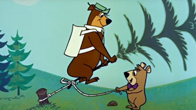 "Yogi Bear/ ”Мечето Йоги”
Това е вторият голям пробив на Хана и Барбера след “Том и Джери” и в продължение на години образът на мечока Йоги представлява лицето на тяхното студио за анимационни и игрални филми.