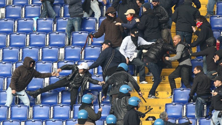Полицията в Рим отново ще е на щрек, за да се избегнат подобни сблъсъци