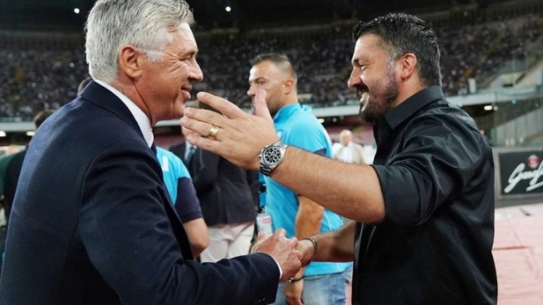 Гатузо никога не би предал своя учител. Вероятно е бил подготвен, че ще е следващият треньор на Наполи.