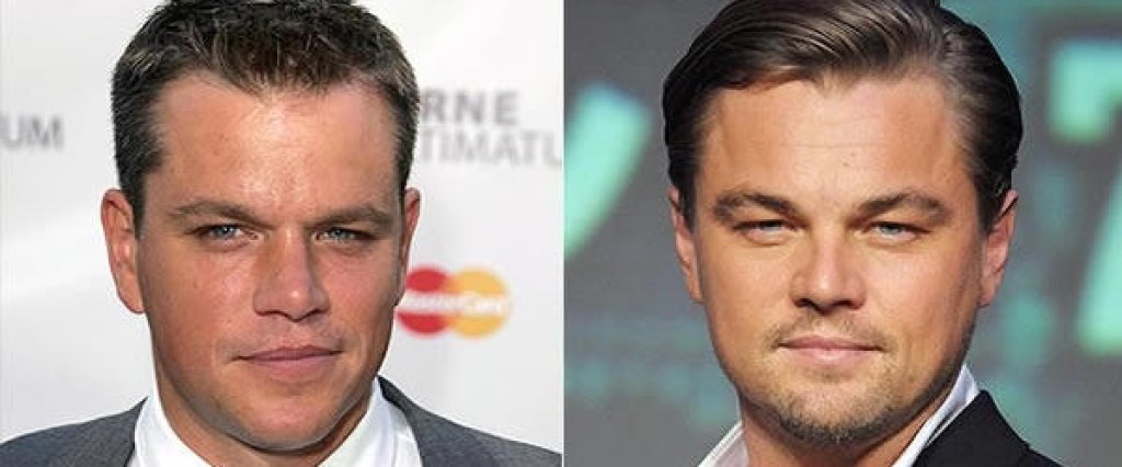 Мат Деймън и Леонардо Ди Каприо