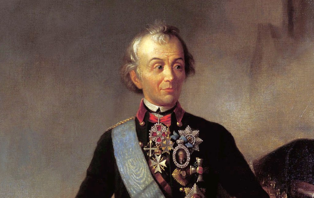 Suvorov_with_a_Field-Marshal's_batoon