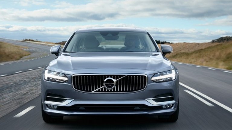 Новият флагман на Volvo - S90 ще направи световната си премиера в Детройт следващата седмица