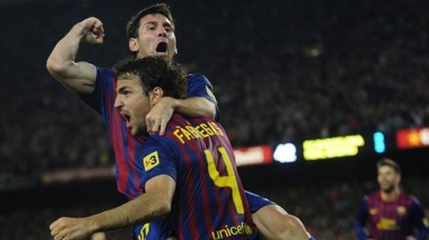 Сеск Фабрегас изработи победното попадение на Барселона срещу Реал (Мадрид)