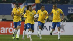 Неймар вкара един и подаде за втория гол при победата с 2:1 над Перу в първия мач на Бразилия в Копа Америка