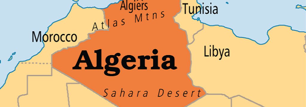 Algeria-map
