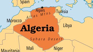 Algeria-map