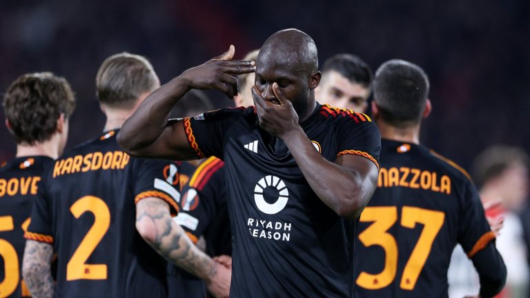 Лукаку измъкна Рома, реваншът остава непредсказуем