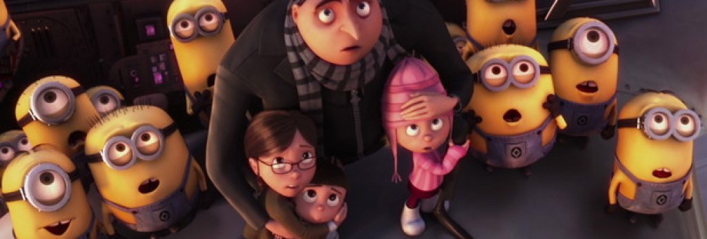 Аз, проклетникът (Despicable Me) 
Този бисер от Universal Pictures създаде може би най-обичания злодей - Гру, а също и безкраен запас от брандирани стоки, благодарение на жълтите бръщолевещи миниони. Когато злия гений (Стийв Карел) решава да открадне луната, той е възпрепятстван от три възхитителни сирачета, които с малко късмет биха разтопили злонамереното му сърце.