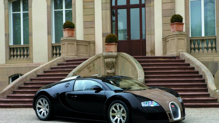 Bugatti Veyron има нужда от 20 литра на 100 километра в града