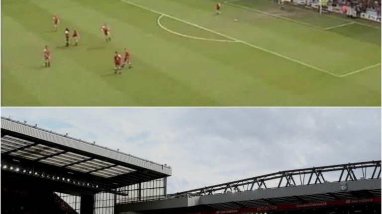 Ливърпул ("Анфийлд роуд")
Клубът отпразнува своята 100-годишнина, откривайки нова трибуна на две нива през 1992 г. Днес стадионът е много променен. През 1994-а бе реконструирана трибуната "Коп", която бе покрита изцяло със седалки и капацитетът й падна до 12 390 места. Миналата година бяха завършени подобрения, които вдигнаха капацитета на стадиона до над 54 000 места.