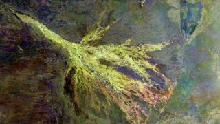 Нашата планета е произведение на изкуството: Изглед на Земята от космосa