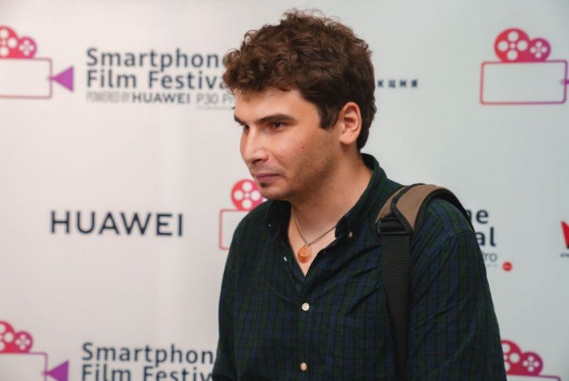 Стефан Войводов, авторът на филма „Връх“, който спечели специалната награда
