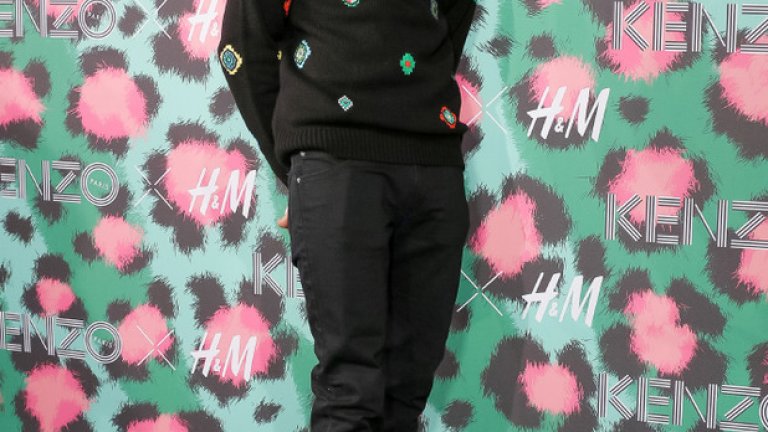 Рапърът Chance на подуима на Kenzo H&M