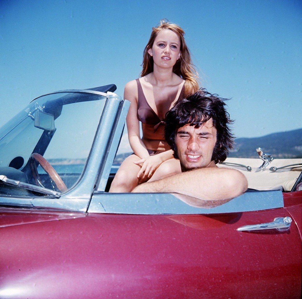 Джордж Бест и актрисата Сюзън Джордж през 1969 г.