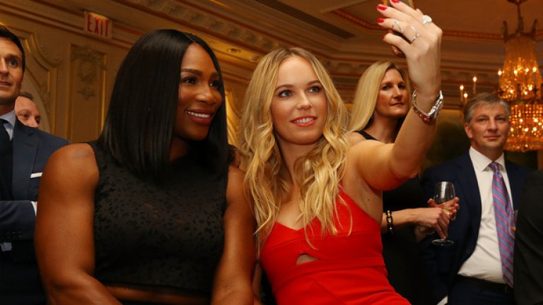 Серина Уилямс и Каролине Возняцки са двете тенисистки, които бяха избрани да играят една срещу друга на Световния ден на тениса