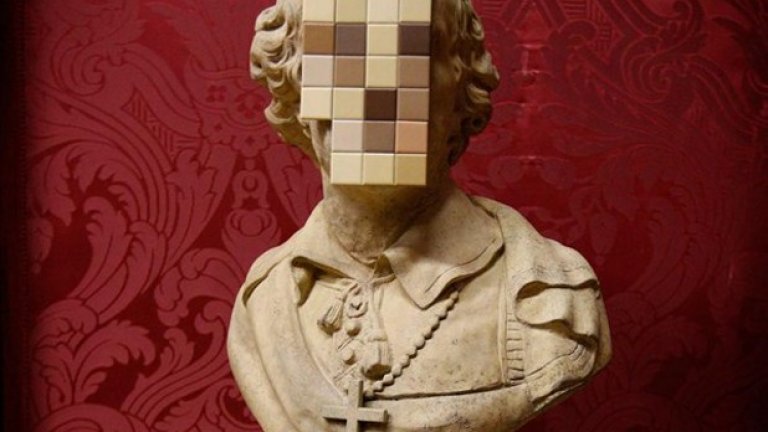Cardianal sin - една от последните творби на Banksy