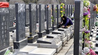 China Tomb Sweeping Day holiday