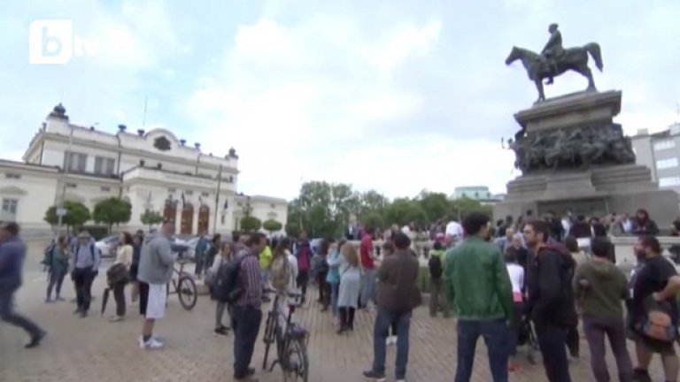 Природозащитници излязоха пред парламента в защита на Черноморието.