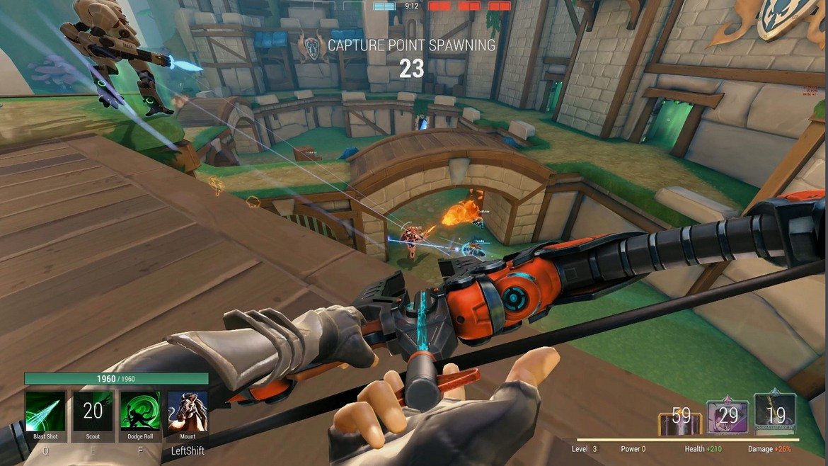 3. Paladins (PC, PS4, Xbox One, MacOS) 

Особеното при безплатните игри е, че те често напомнят някое хитово платено заглавие. В случая с Paladins това безспорно е Overwatch, но истината е, че играта на Hi-Rez Studios предшества с малко хита на Blizzard. Paladines комбинира елементи от МОВА и шутър жанровете и предлага четири режима на игра, водещ от които е Siege. 

Paladines бе най-играното ново заглавие за 2016 г. в Steam с над осем милиона сваляния, така че явно играта е направена както трябва. Не бива да забравяме още, че студиото Hi-Rez преди това създаде безплатия шутър Tribes: Ascend (2012 г.) и безплатната МОВА Smite (2014 г.), така че то има доста солиден опит в тази категория видеоигри.
