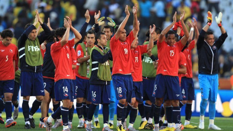 Отборът на Чили постигна първа победа на световно първенство от 1962 г. насам