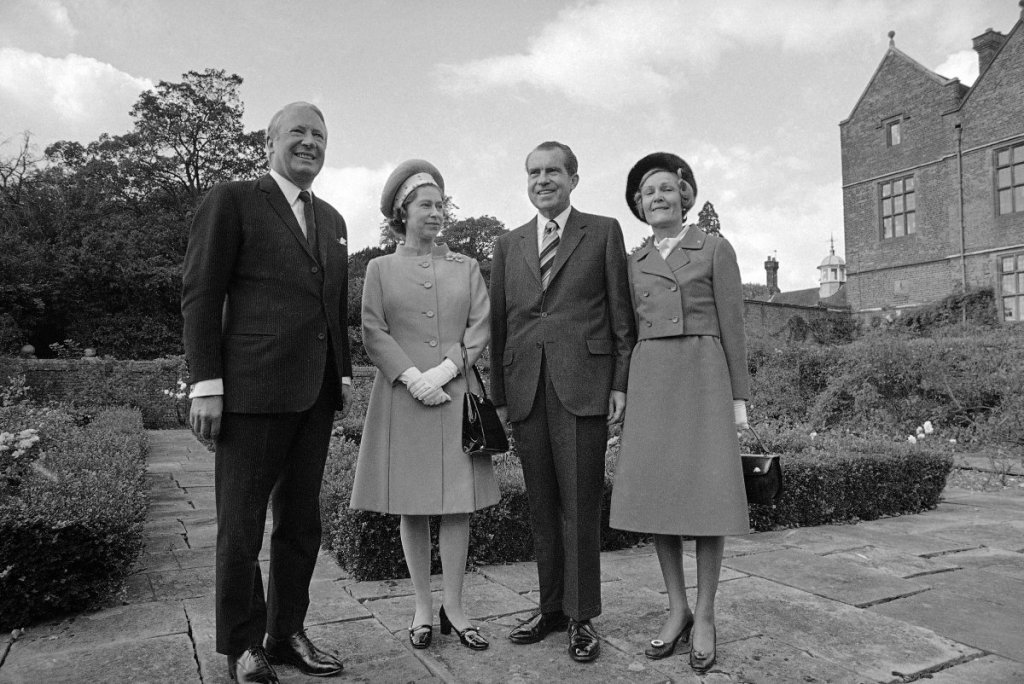 1970 с президента Никсън