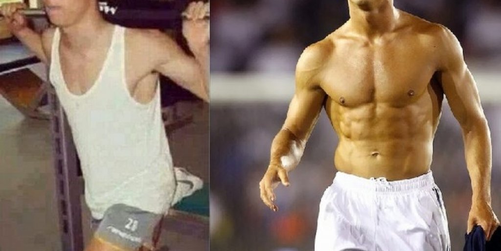 1. Кристиано Роналдо
Помните ли онова момче с акнето от Юнайтед? Роналдо в момента е не само сред най-великите футболисти, но и един от най-добрите атлети изобщо.