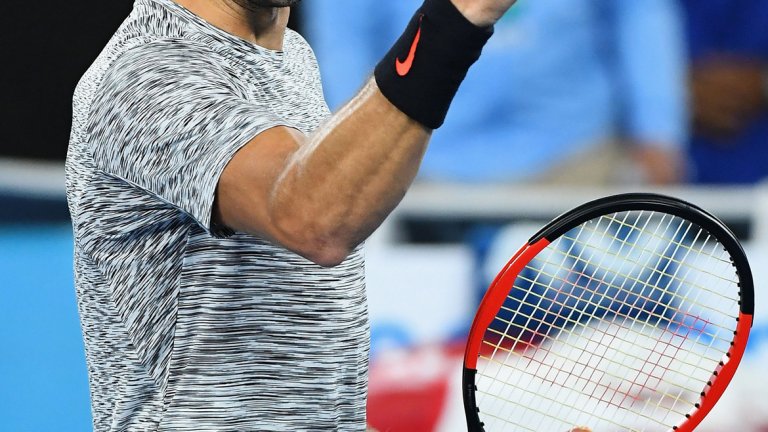 Григор Димитров излиза срещу Рафаел Надал за място на финала на Australian Open 2017