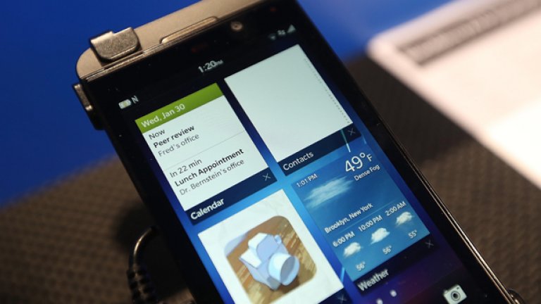 Blackberry Z10 трябва да спасява честта на компанията-майка