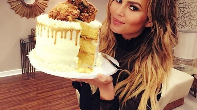 Джон Леджънд определено е за завиждане, тъй като само външния вид на половинката му е предпоставка за семейно щастие, камо ли непрекъснатите вкусотии, които същата твори със замах.