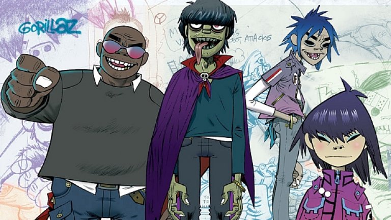 Един от най-нестандартните проекти на Олбърн е виртуалната банда Gorillaz, състояща се изцяло от анимационни персонажи