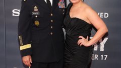 Ген.-лейтенант Хърбърт Макмастър заедно с дъщеря си Катрин през 2014 година