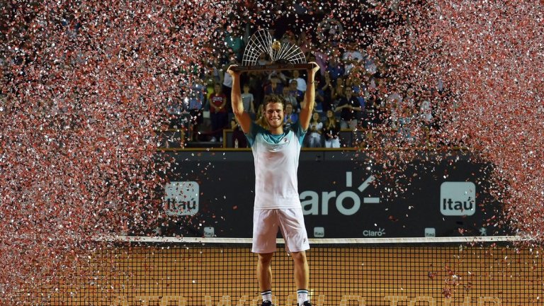През февруари Шварцман спечели голяма титла - тази от турнира от категория ATP500 в Рио.
