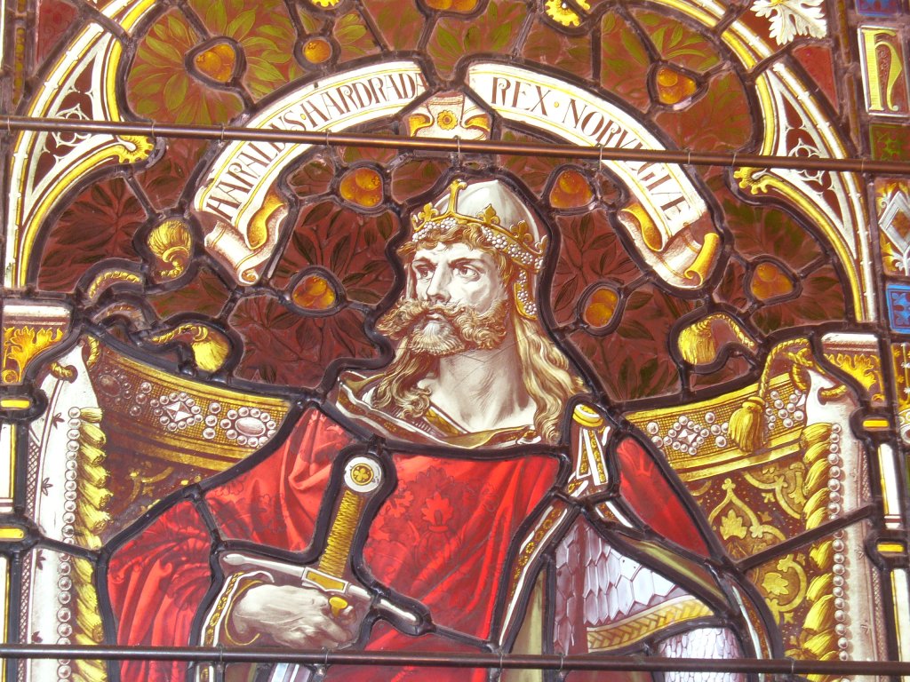 Harald_Hardrada_window_in_Kirkwall_Cathedral_geograph_2068881