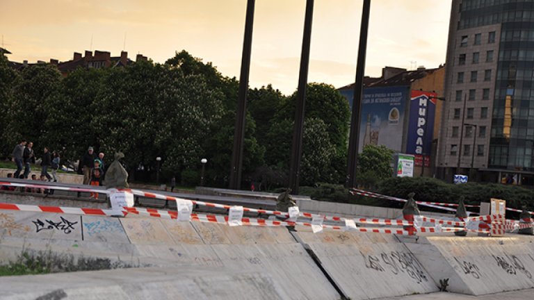 Започва ремонтът на фонтана пред НДК