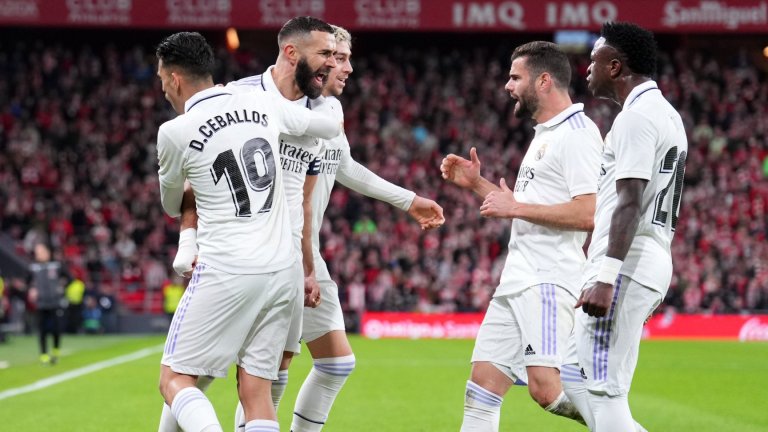 Реал взе своето от тежкото гостуване в Билбао