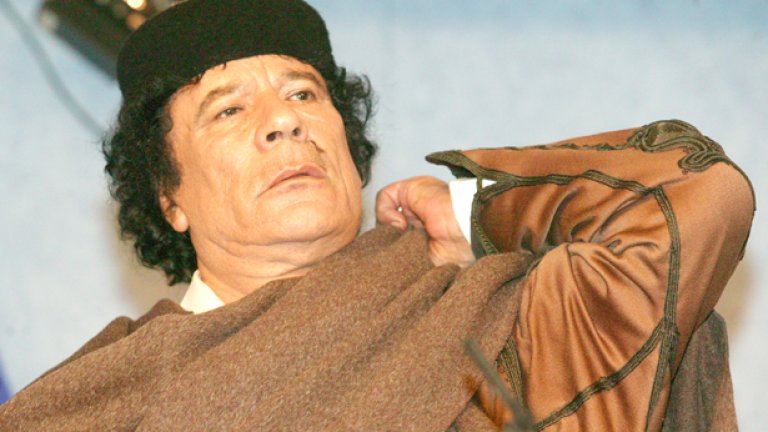 Кадафи - обект на възхищение, присмех и отвращение...