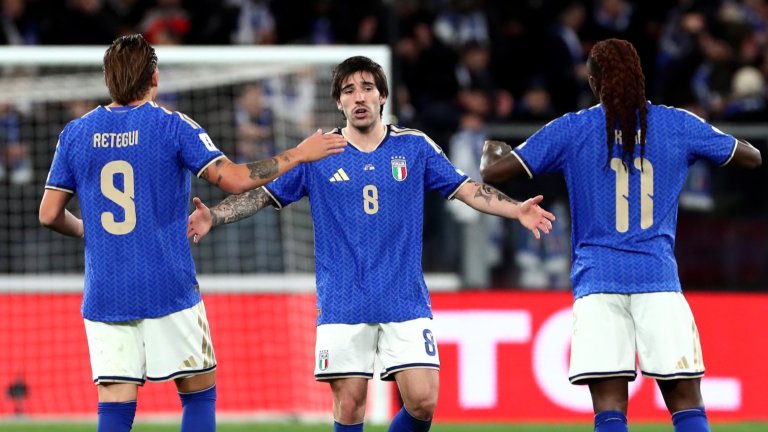 Италия е на крачка от Мондиал 2026, Гьокереш съсипа Украйна