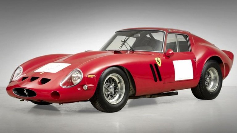 Ferrari 250 GTO – 35,3 милиона евро
Миналата година този автомобил счупи всички рекорди с цената си от 38 милиона долара, платени на търг, организиран от Bonhams. Дизайнер на модела е Серджо Скалиети, а 250 GTO е създаден за световния GT шампионат на ФИА и печели титлата в два поредни сезона.