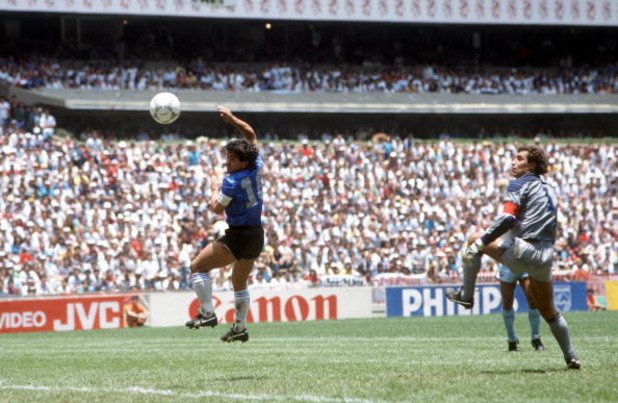 Божията ръка на Диего Марадона, Мондиал 1986, 1/4-финал, Аржентина – Англия 2:1
Гол, който никога няма да бъде забравен
