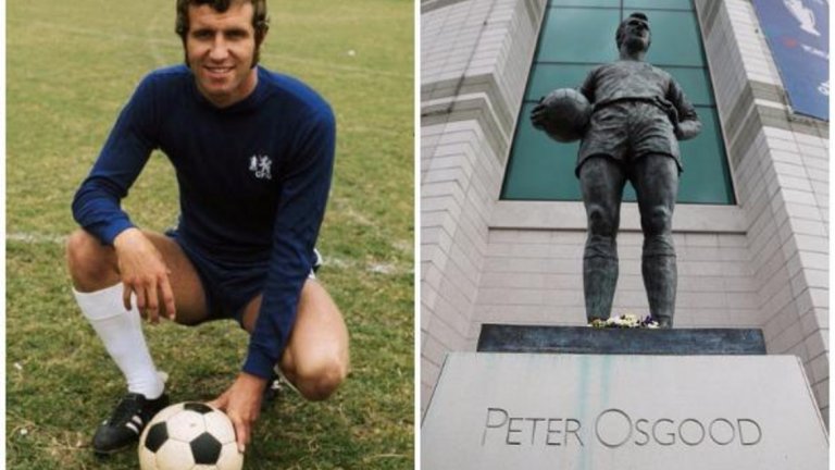 Питър Озгууд - Кралят на "Стамфорд Бридж"
150 гола в 380 мача за Челси спечелиха на Ози прозвището Краля на "Стамфорд Бридж". Негова статуя посреща феновете на стадиона в западен Лондон.