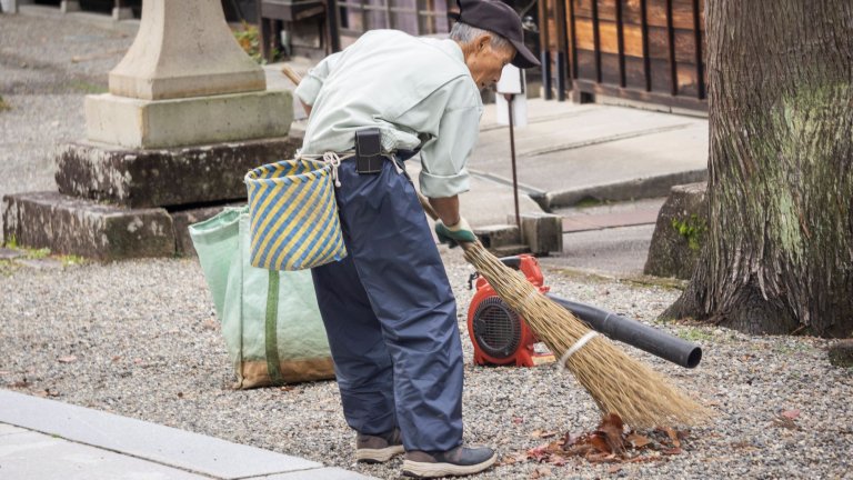 За японците е нормално да работят доста след като се пенсионират.
